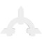 Ekena Millwork Ericson Architectural Grade PVC Gable Bracket, 48"W x 32"H x 4"D x 6"F, 16/12 Pitch GBP048X32X0406ERI00 - alternate 3